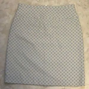 Brooks brothers checked print skirt